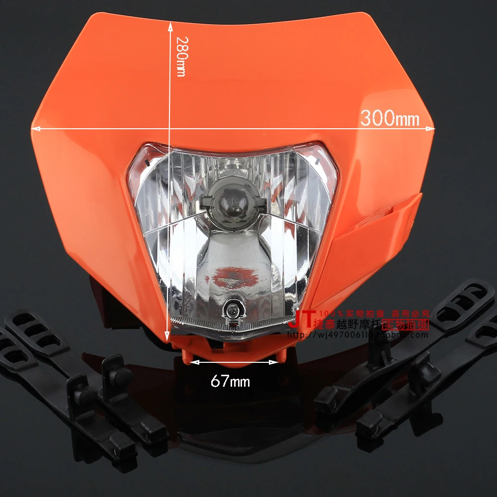 Нов Изтребител Променя резервни Части Shineray За x2 CRF WRs RMZ KLX Motorcross Racing Dirt Bike Главоболие Фенер S2 Street Lamp
