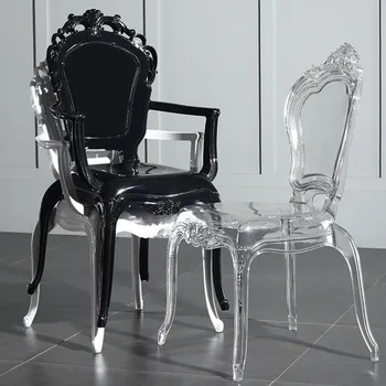 Скрин Трапезни Столове Стол на Скандинавския Дизайн Подова Градинско Пластмасови Трапезни Столове, Бар Мебели Muebles De Cocina Мебели AB50CY