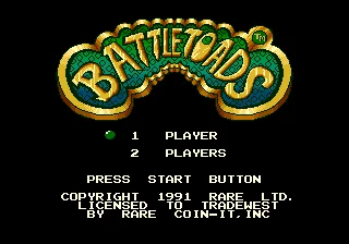 Най-популярната игрална карта Battletoads 16 Бита MD за Sega Mega Drive за Genesis