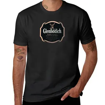 Нова тениска Glenfiddich Distillery, която е изработена по поръчка, тениски в тежка категория, забавни тениски, тениски с аниме, мъжки t-shirt