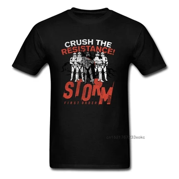 Над съпротива! 2018 Тениска Мъжка лятна риза Stormtroop Groups Тениска Реколта училищна облекло в стил хип-хоп с надпис