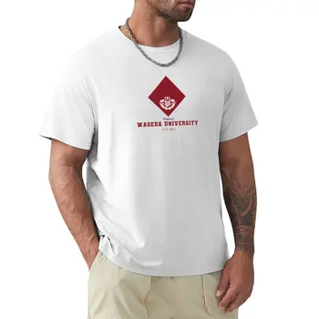 Тениска от Университета Васеда, тениска на поръчка, графични тениски, спортна риза, тежки тениски за мъже