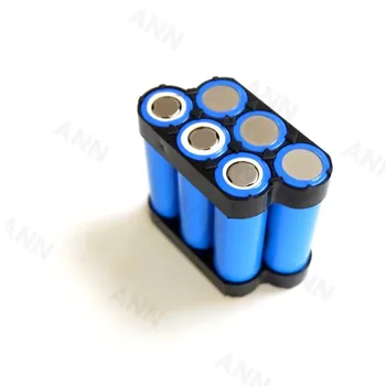 титуляр батерии 18650 2 W * 3 батарейных притежателя (вграден) за литиево-йонна батерия 18650