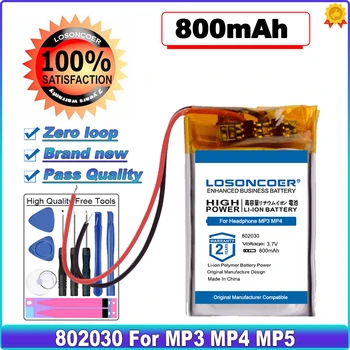 802030 800 mah 3,7 В литиево-полимерна батерия на MP3 MP4, MP5 Литиево-йонна масажор смяна на батерии в neoline evo z1 автоматична регистрация