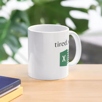 Забавни комплекти кафе чаши за документи на Excel