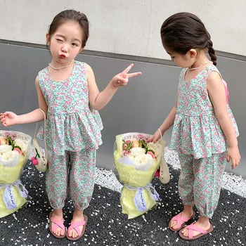 Бебешки комплекти в корейски стил, меки, удобни, с доста красиви, живи, всекидневни, прости, модерни, свободни, сладък нов модел, художествена индивидуалност