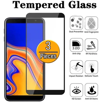 9D Закалено Стъкло за Samsung Galaxy А5, А7, А9 J2 J3 J7 J8 2018 Стъкло A6 A8 J4 J6 Plus 2018 Защитно Стъкло фолио за екрана