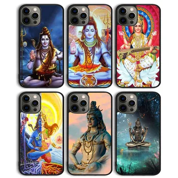 Господ Шива Хиндуистки Бог Буда Индия Калъф за телефон iPhone 15 SE2020 14 13 11 12 Pro Max mini XR XS Plus 8 7 6S Shell на Корпуса