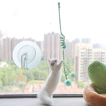 Забавна интерактивна играчка-закачка, имитирующая пръчка, Интерактивна подвесная играчка за котки, които играят коте, Стоки за домашни любимци
