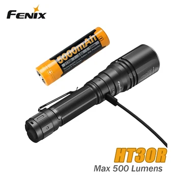 Нов USB-фенер Fenix HT30R със Зареждането на 500 Лумена LEP Факел