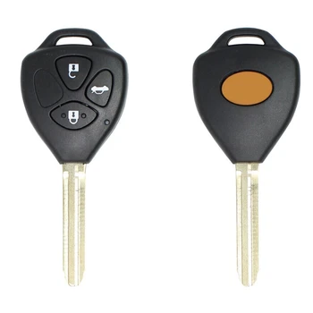 Дистанционно ключодържател Remote Key за Xhorse XKTO03EN Гъвкав проводник с 3 бутона за Toyota Style за VVDI Key Tool