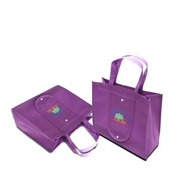 1000 бр./лот, за Многократна употреба сгъваеми тъкани торби за пазаруване и пътуване, цветни хранителни еко-торбички от нетъкан текстил