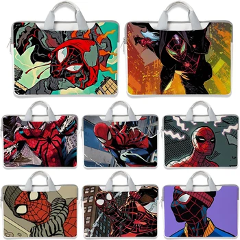 Калъфи за лаптопи Marvel 13 14 15 15,6 инча, калъфи за лаптопи, чанти за носене на Macbook Air Pro 13 КОМПЮТЪР Lenovo Magicbook Spiderman