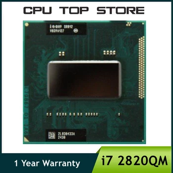 Intel Core i7-2820QM i7-2820QM SR012 2,3 Ghz, използван четириядрен восьмипоточный процесор за лаптоп, процесор 8M 45W Socket G2 / rPGA988B