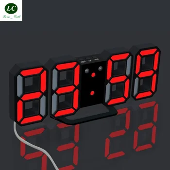 Настолни компютри часовници Нови електронни часовници с ночником, настолен цифров часовник с аларма, часовници за всекидневна, спалня, цифров часовник