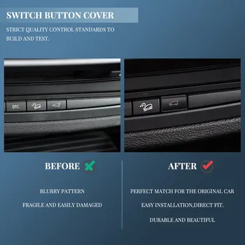 Капачката на Бутона за включване на задна врата багажник за BMW X5 E70 2006-2013 X6 E71 2008-14
