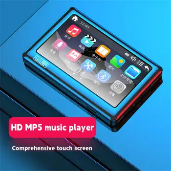 Музикален плеър HD MP5 с 5-инчов сензорен екран Walkman Музикален Плеър с FM радио, Запис на Електронни Книги, Игри Преносим Музикален MP4 плейър Mp3 Плейъри