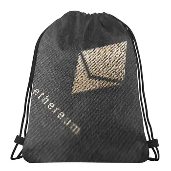 Чанти дантела прозорци Ethereum Essential Cyptocurrency, спортна чанта, раница с 3D принтом, чанта за обувки