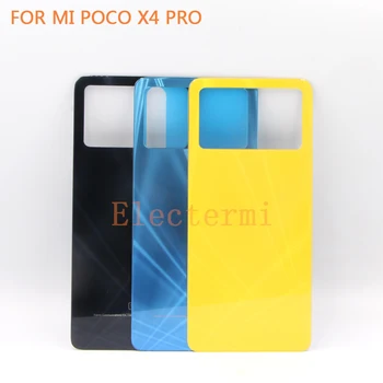 10 бр. Оригинални делото за Xiaomi POCO M3 PRO M4 PRO X4 PRO, истинска задната част на кутията на батерията, корпус, резервни части за истински врати
