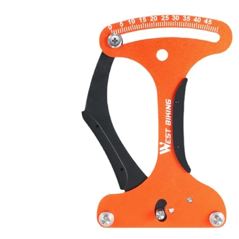 Велосипеден инструмент за Измерване на напрежение спици за МТБ наем път Индикатор за проверка на спици на колелата Инструмент за ремонт на велосипедни спици