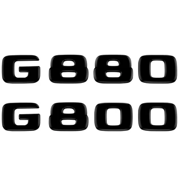 Стикер с Емблема на Багажника на Колата, Буквално Номер, Хромирани Табела, Стикери За Mercedes Benz Brabus G63 G65 W463 W461 W464 G800 G880 G900