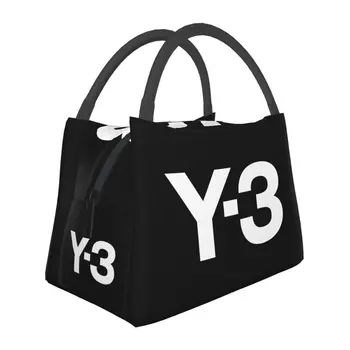 Yohji Yamamoto изолирани чанти за обяд за жени Преносим охладител Термална кутия за Bento за работа и пътуване