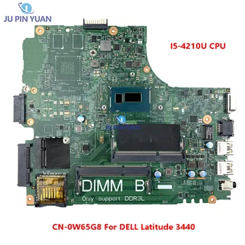 За лаптоп DELL Latitude 3440 дънна Платка 13221-1 с процесор SR1EF I5-4210U CN-0W65G8 100% Изпратено текстово съобщение