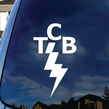 TCB Vinyl стикер на колата стикер за лаптоп, камион, заботящийся за бизнеса, колекционер за мотоспорта, старт на състезания, тунинг багажника лаптоп