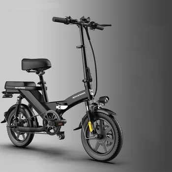От въглеродни влакна електрически велосипед Timetry Малката литиева батерия Велосипед с фиксирана трансферите от високо стомана Kinder Fahrrad Средство за транспортиране