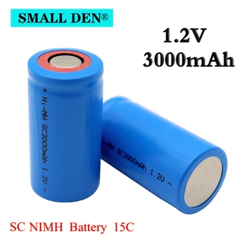 SC 1,2 3000 mah 21410 Ni-MH батерия 15C освобождаване от отговорност, които се използват за почистване, електрически бормашини, батерия електроинструменти БЛА