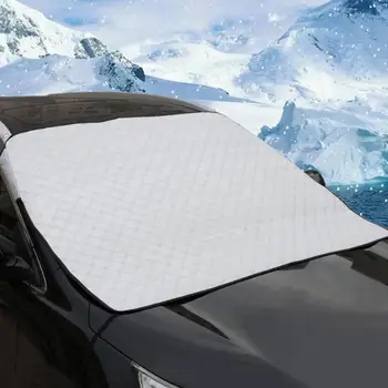 Водоустойчив ветрозащитный козирка от сняг на предното стъкло за автомобили