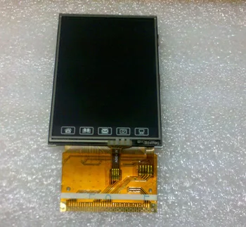 2.4-инчов TFT IPS дисплей 240*320 R61505U е съвместим с ILI9320 със сензорен панел 37pin LCD екран
