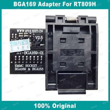 Безплатна доставка RT-BGA169-01 BGA169/BGA153 EMMC Адаптер V2.5 с 4шт BGA ограничителни рамка За программатора RT809H