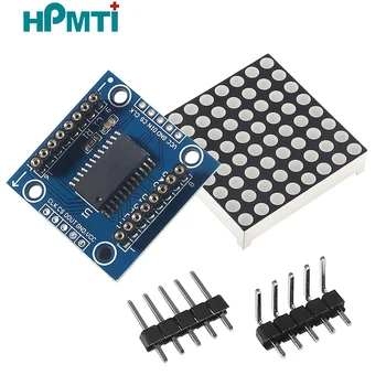 MAX7219 матричен модул, модул, микроконтролер, модул на дисплея, готовите продукти, могат да бъдат комбинирани за програмиране на arduino