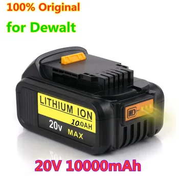 2021 Нов, 100% Оригинални 10000 ма 20 за електрически инструменти Dewalt Батерия DCB206 20 10.0 Батерия Ah DCB206 20 НА Батерията DCB205 DCB204-2