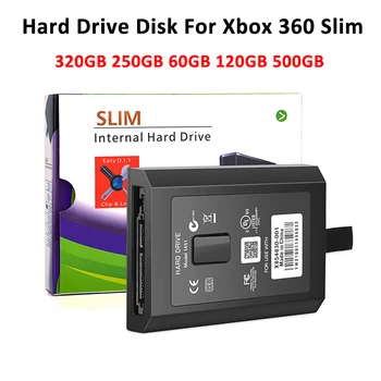 320 GB, 250 GB, 60 GB И 120 GB 500 GB Твърд Диск За игралната конзола Xbox 360 Slim Вътрешен твърд Диск, твърд ДИСК За Microsoft xbox 360 Slim