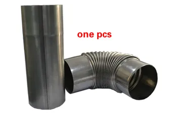 id 80 мм/60 мм Директен изпускателна тръба от неръждаема стомана, коллекторная тръба, пряко коляното от неръждаема стомана, и аксесоари за газов нагревател