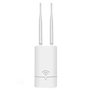 2,4 G/5G Безжичен WiFi AP router 1200 Mbps с антена 2X5DBi С Поддръжка на PoE и източник на постоянен ток за Външен монитор US Plug