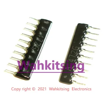 200 Бр A10-472G SIP-10 4,7 K Ω 4,7 KR 4K7 9 Общ резистор Мрежов масив от 10 контакти
