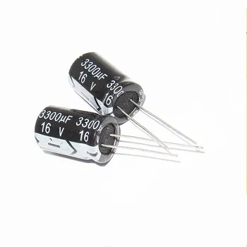 Алуминиеви електролитни кондензатори 3300 icf 16 В 13*21 mm 16 3300 icf Plug-in (5 бр)