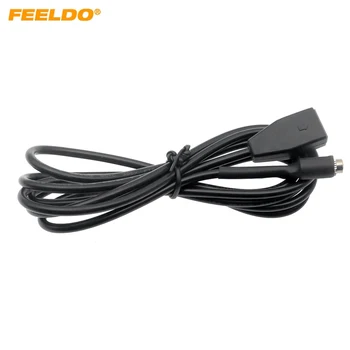 FEELDO 1 бр. 3.5 мм женски кабел-адаптер AUX Input само за BMW E46 с бизнес CD-радио главното устройство # MX6253